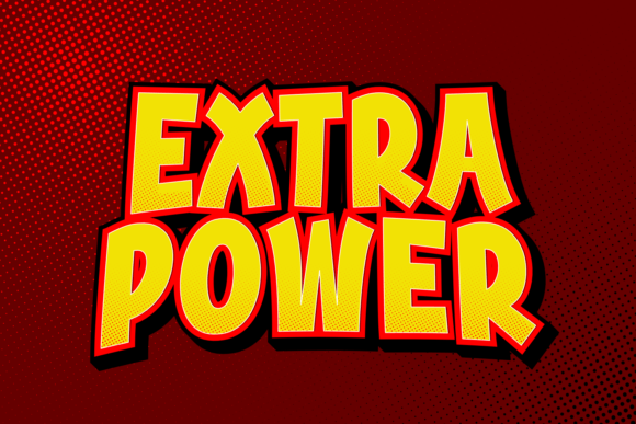 Boost Your Brand with the Extra Power Font