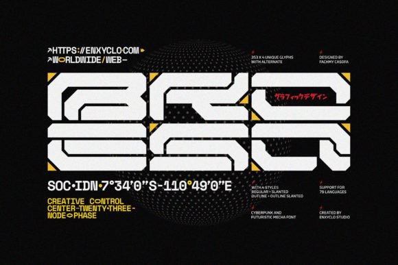 Broesq: The Cyberpunk Font That Boosts Campaign Impact