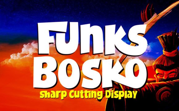 Funks Bosko: The Bold Typeface for Scroll-Stopping Campaigns