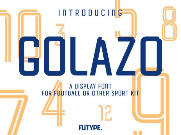 Golazo: The Premium Display Font for Bold Brand Identity