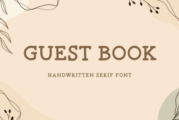 Guest Book Font for Professional Branding