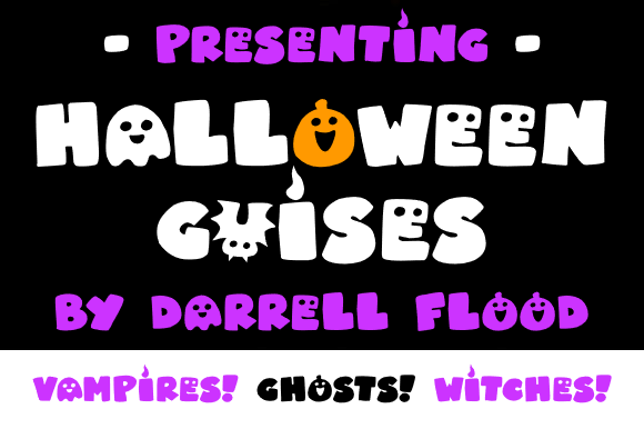 Halloween Guises: A Creative Display Font for Spooky Campaigns