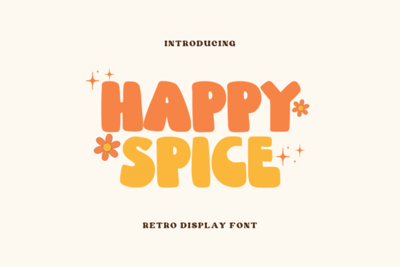 Happy Spice Font for Web Design Projects
