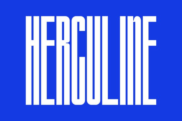 Herculine: The Condensed Display Font That Elevates Brand Identity