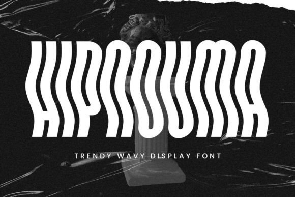 Hipnouma: A Psychedelic Display Font for Handmade Creations