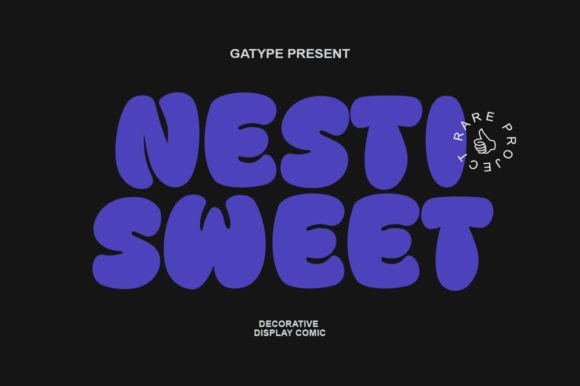 Nesti Sweet: The Friendly Display Font for Small Business Branding