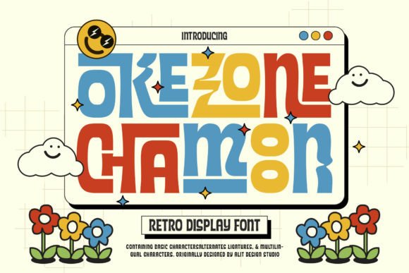Okezone Chamoon: A Retro Serif for Modern Editorial Design