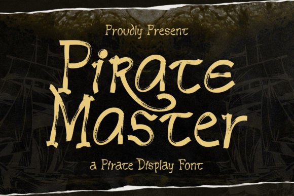 Pirate Master Typeface: A Bold Display Font for Web Design