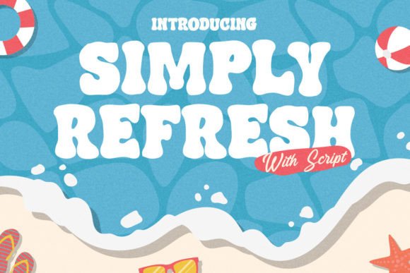 Simply Refresh: A Playful Font for Handmade Creations