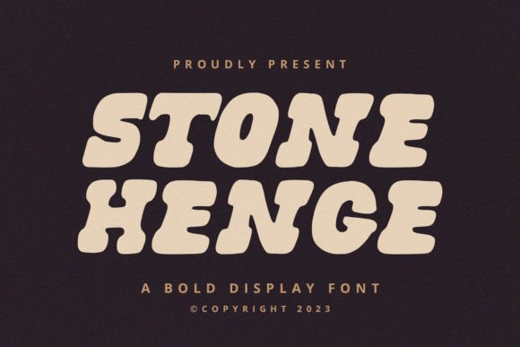 Stonehenge: The Vintage Display Font That Elevates Your Brand
