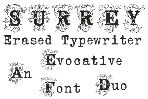 Surre Erased Typewriter Font Review